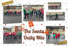 Santa Daily Mile 🎅 🏃‍♀️ 🏃‍♂️ 🏃 