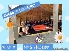 Outdoor Learning Year 3 Mrs Snoddy