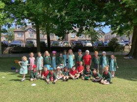 Mrs Thompson’s class at the Armagh County Museum 