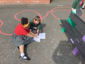 Outdoor Learning for Numeracy Year 3 Mrs H/Mrs A