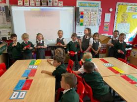 ‘Colour Topic’ in Mrs Callaghan’s Class
