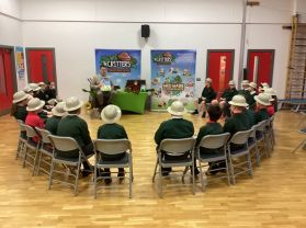 Mr Masters’ Class Make Some new Friends.