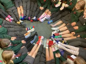 Odd Socks Day in Mrs Thompson’s Year 3 class 🧦