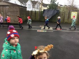 Santa Daily Mile:- Mrs Acheson’s class