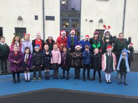 Santa Daily Mile in Mrs Hamilton/Mrs Aiken’s class