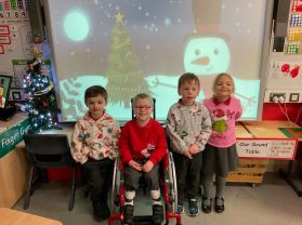 Christmas Jumper Day in Mrs Callaghan’s Class