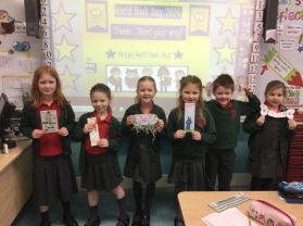 Mrs Jordan/Mrs Stewart’s class World Book Day 